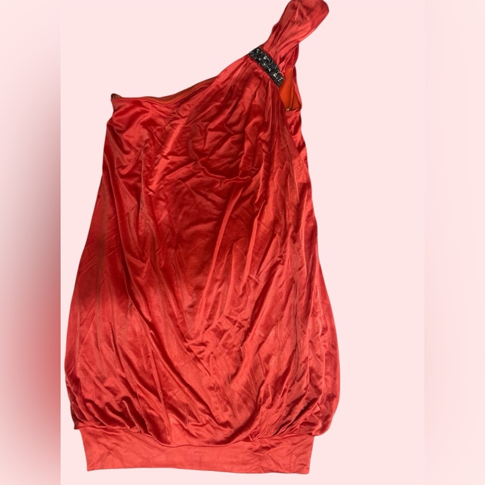 BCBGMaxAzria Vibrant Orange Dress